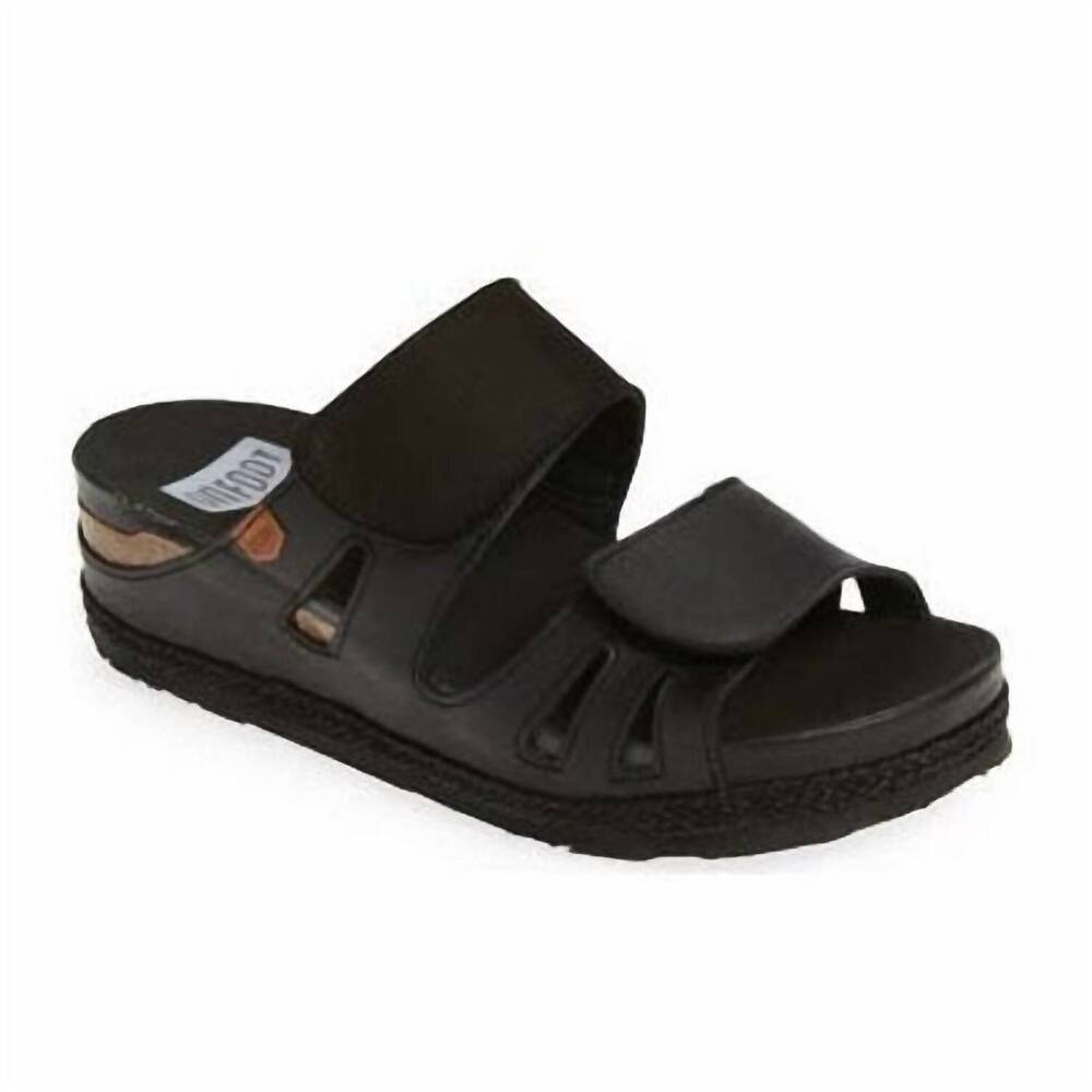 NEW ONFOOT women's cynara slide sandal in black